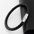 Pulsera piel negra